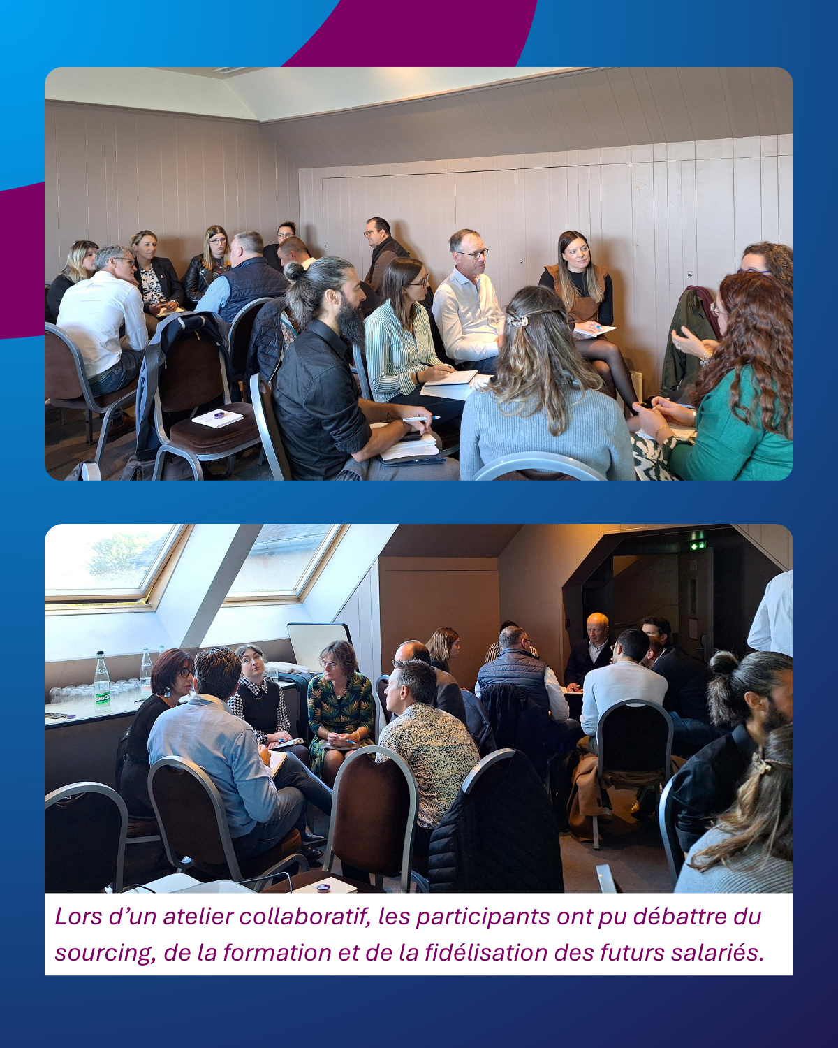 Les membres du CRFPTL Normandie pendant l'atelier