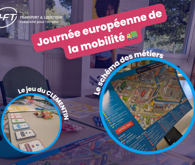 Mise en valeur du jeu du CLEMENTIN et du SCHEMA DES METIERS by AFT