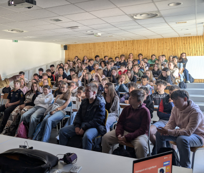 Min conférence sur les métiers du Transport et de la Logistique